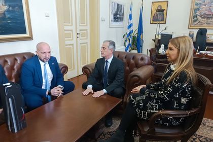 Посещение в Серес на генералния консул на България в Солун г-н Антон Марков