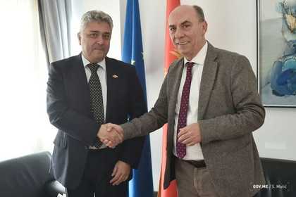 Проведени срещи между посланик Стефан Димитров и заместник-министър председателите на Черна гора г-н Алекса Бечич и г-н Сърджан Павичевич