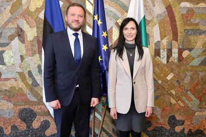Bulgaria and Estonia will cooperate in the field of digitalization and new technologies