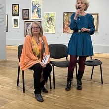 Vanya Radeva presented a collection of poems "Window" in the Sofia City Gallery