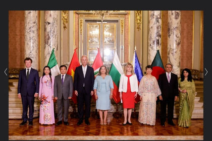 Посланик Божидара Сърчаджиева официално връчи акредитивните си писма на Президента на Република Перу Дина Болуарте