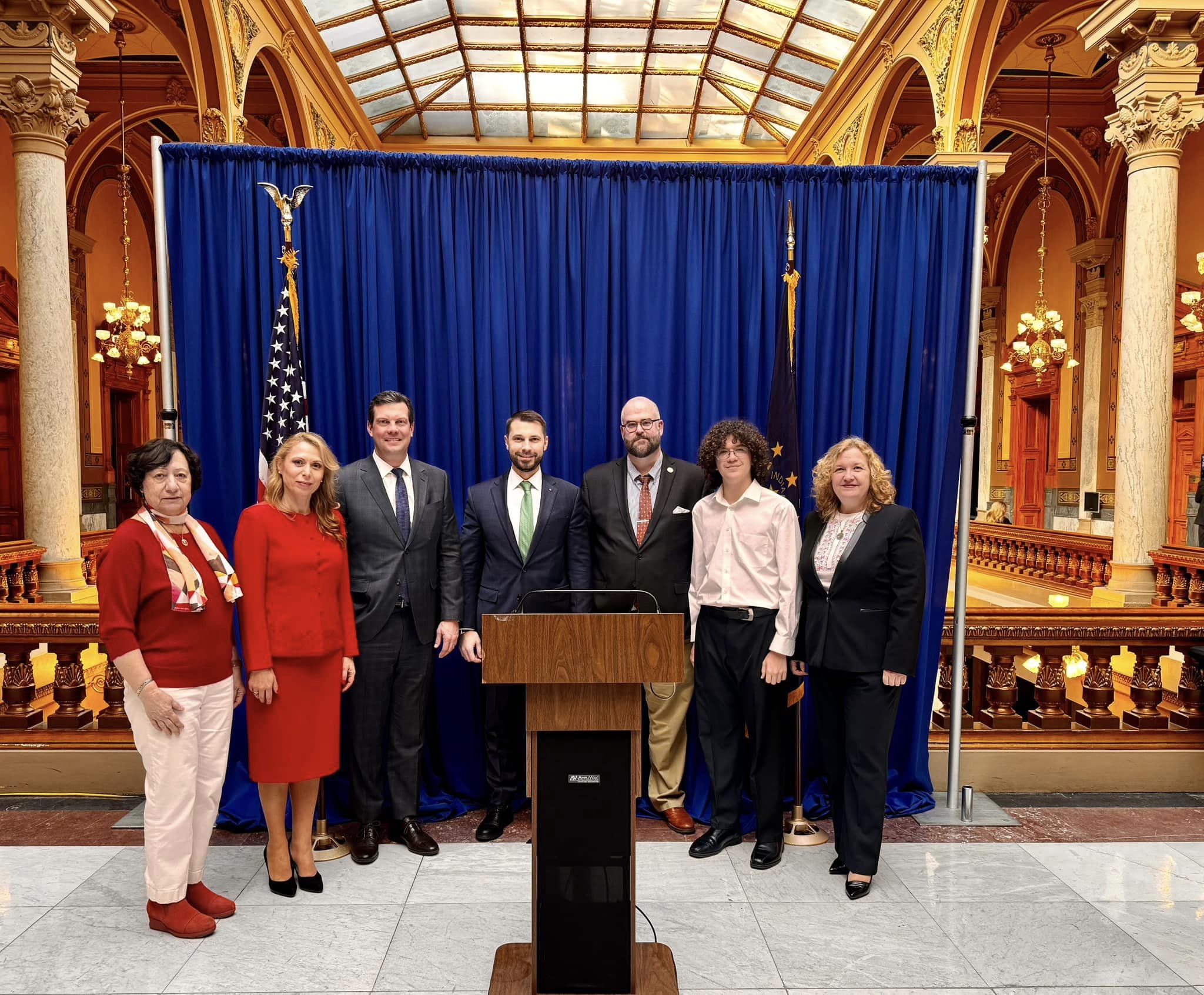 Bulgarian delegation visited Indiana Congress