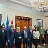 The Speaker of the National Assembly Rosen Zhelyazkov and the Speaker of the National Assembly of Albania Lindita Nikola opened the exhibition "Diplomacy and Art" in the Albanian Parliament