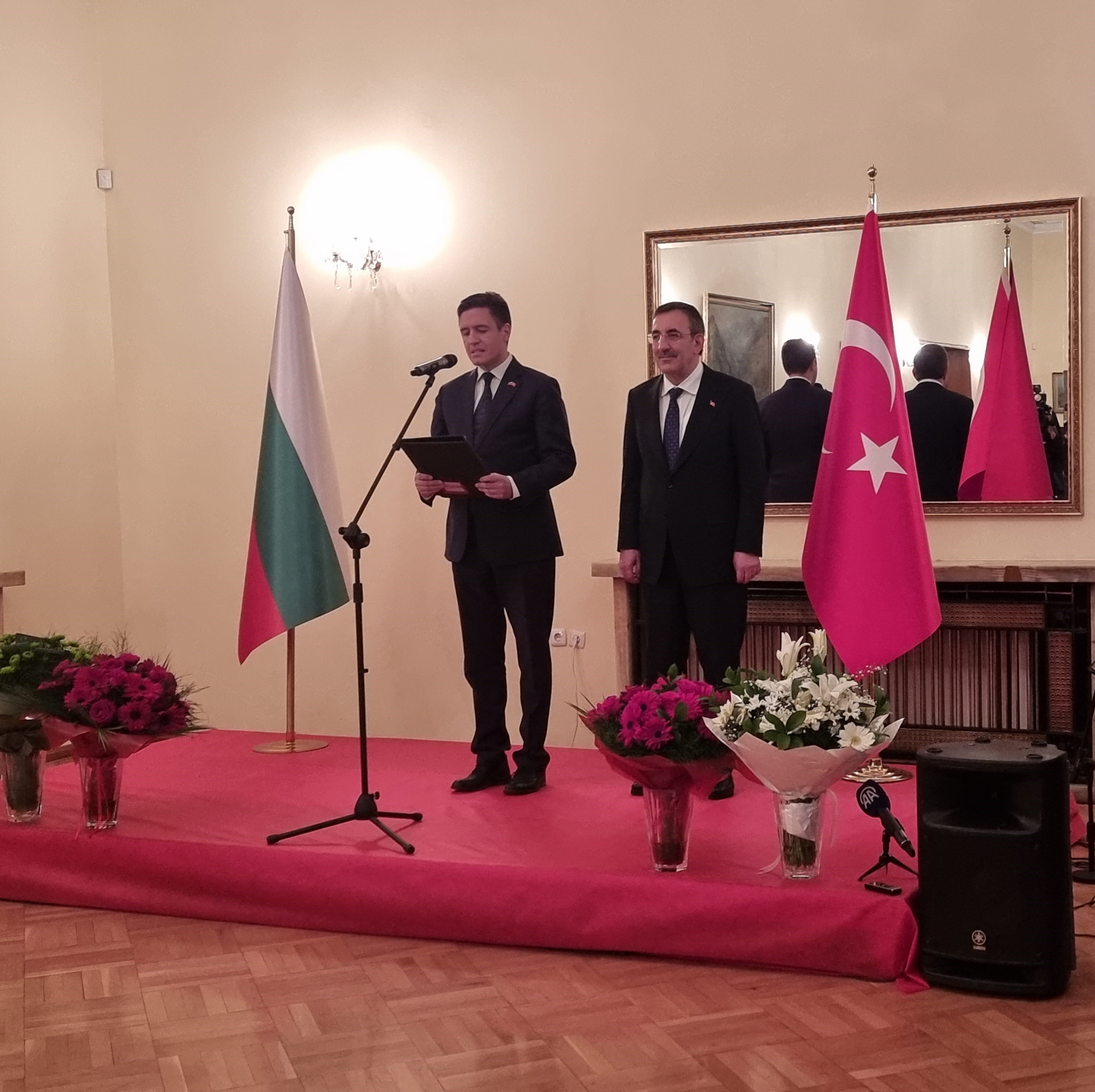 Официален прием в посолството в Анкара за отбелязване на Националния празник на Република България