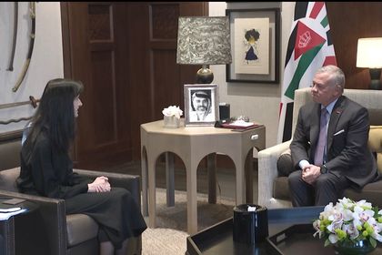 Mariya Gabriel has an audience with HM King Abdullah II, King of the Hashemite Kingdom of Jordan