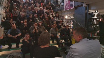 Представяне на датския превод на романа „Физика на тъгата“ на Георги Господинов