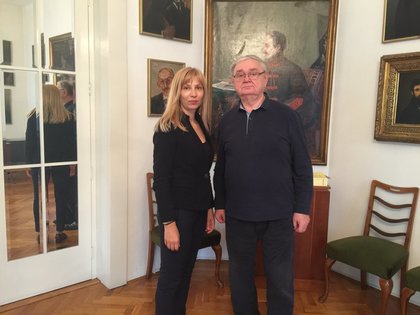 Среща на посланик Таня Димитрова с председателя на "Матица Хърватска"