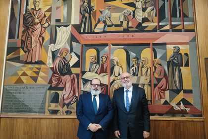 On February 29 Ambassador Ivan Naydenov held a meeting with the new dean of the Faculty of Letters of the Lisbon university prof. dr. Hermenegildo Fernandes
