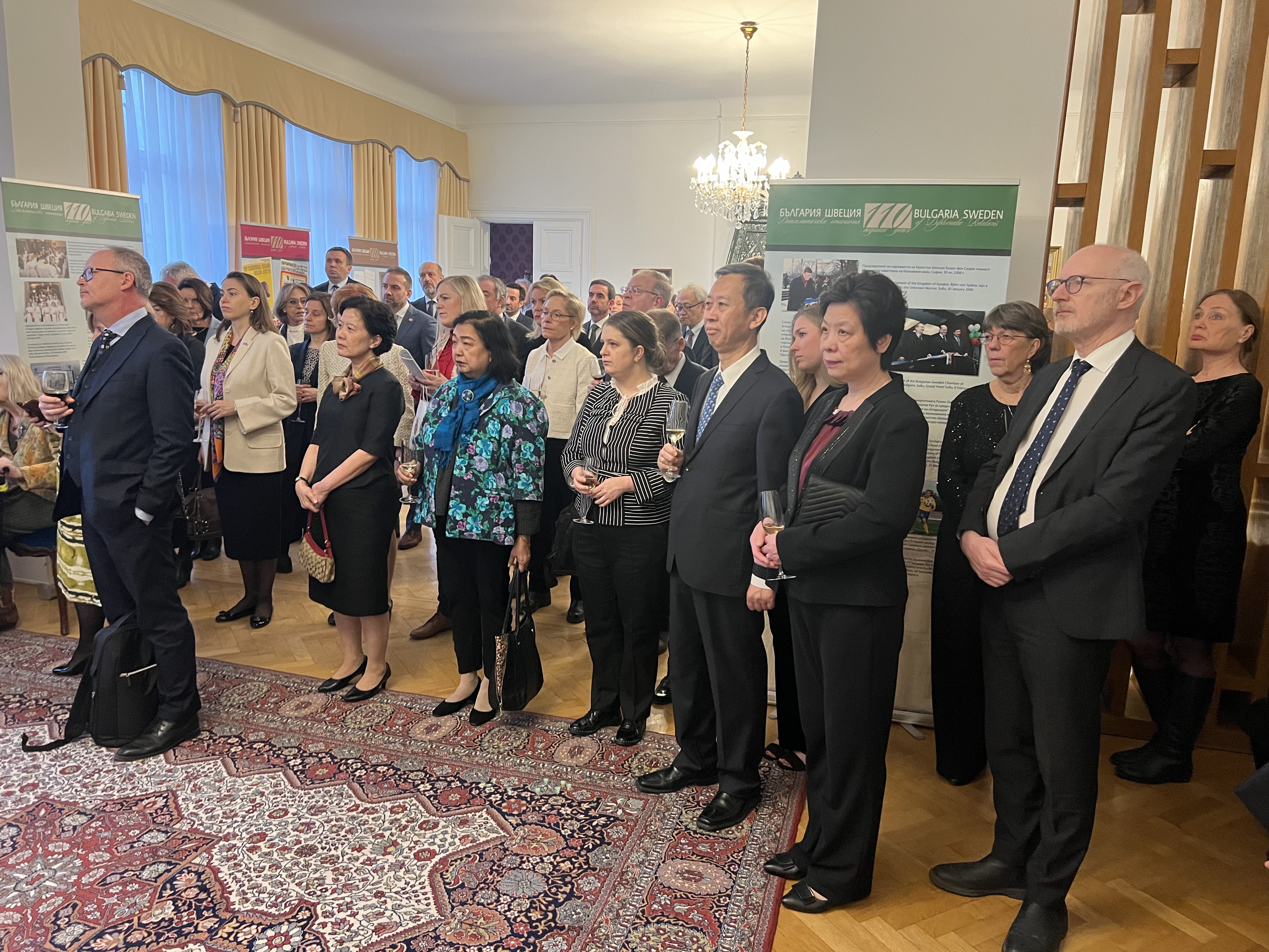 В българското посолство в Стокхолм се състоя прием по повод 3 март