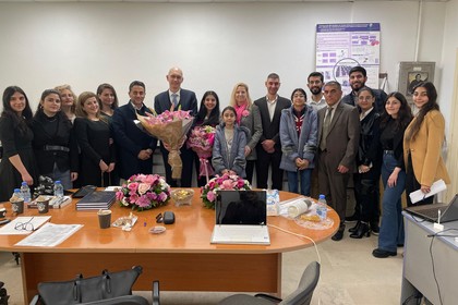 On 26 March 2024 at the Faculty of Agricultural Sciences at the Lebanese University, the public thesis defense of Ms. Stephanie Nabhan took place