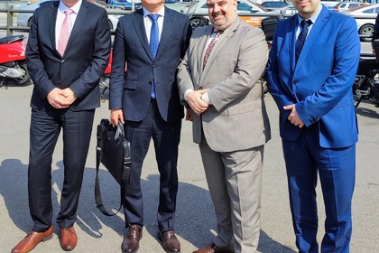 Среща с Н. Пр. Ли Хо-шик, посланик по международните отношения в Седжонг, както и бивш посланик на Република Корея в Република България