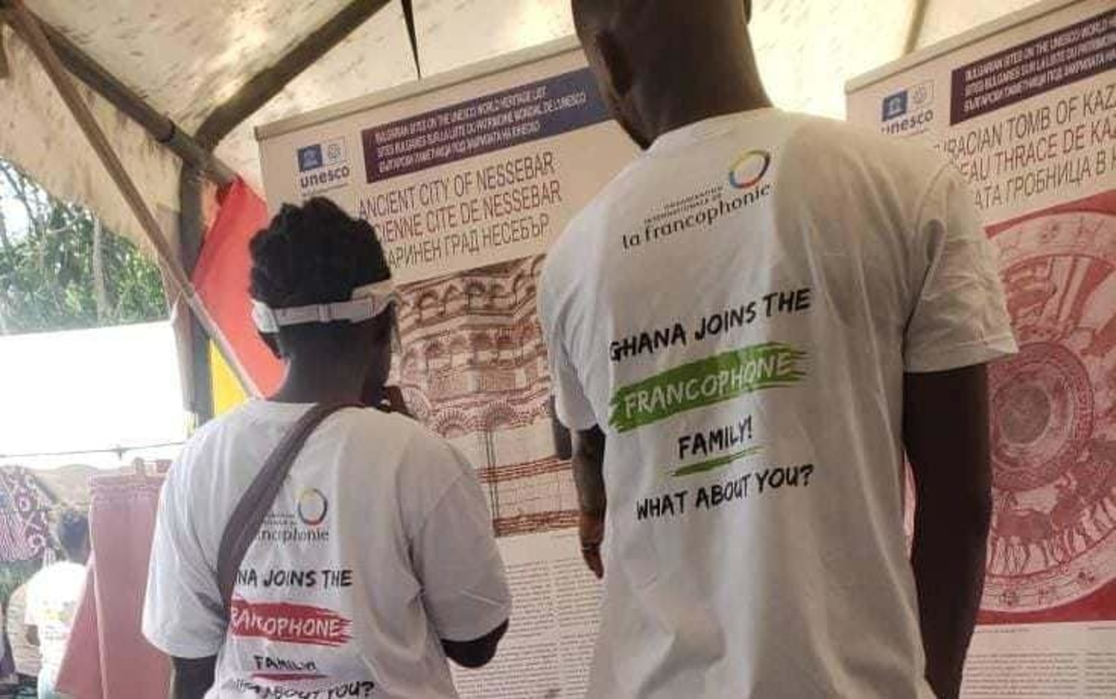 The Exhibition "Bulgarian Monuments under the Protection of UNESCO" was Presented at the Francophonie Week in Ghana