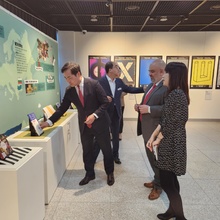 Opening of the exhibition "Letters of Bulgaria - Alphabet of Europe" on the occasion of May 24 in the Korean province of Gyeongsangbuk