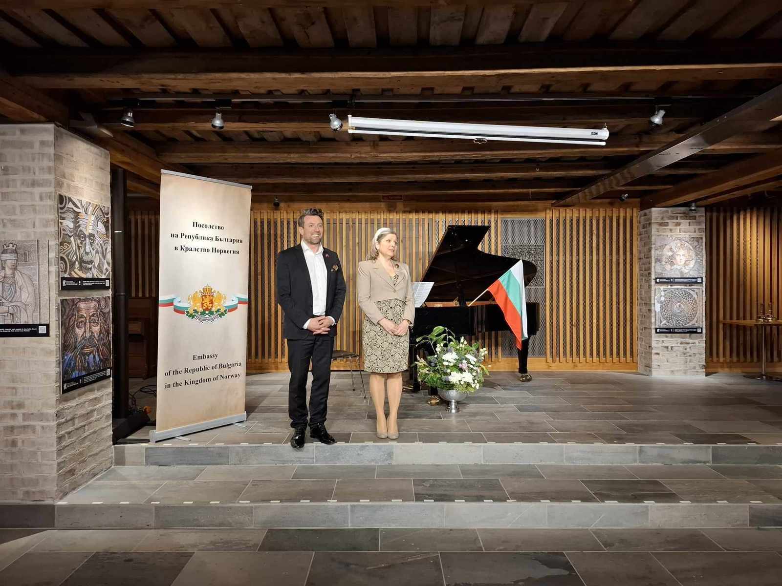 The Exhibition "Bulgaria and Mosaics" is Presented in the City of Stavanger