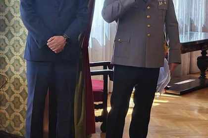 Прием по случай 6 май – Ден на храбростта и празник на Българската армия