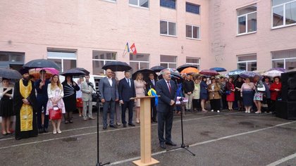 Откриване на кабинета за интерактивно езиково обучение в Билоцерковското специализирано училище – гр. Била Церква
