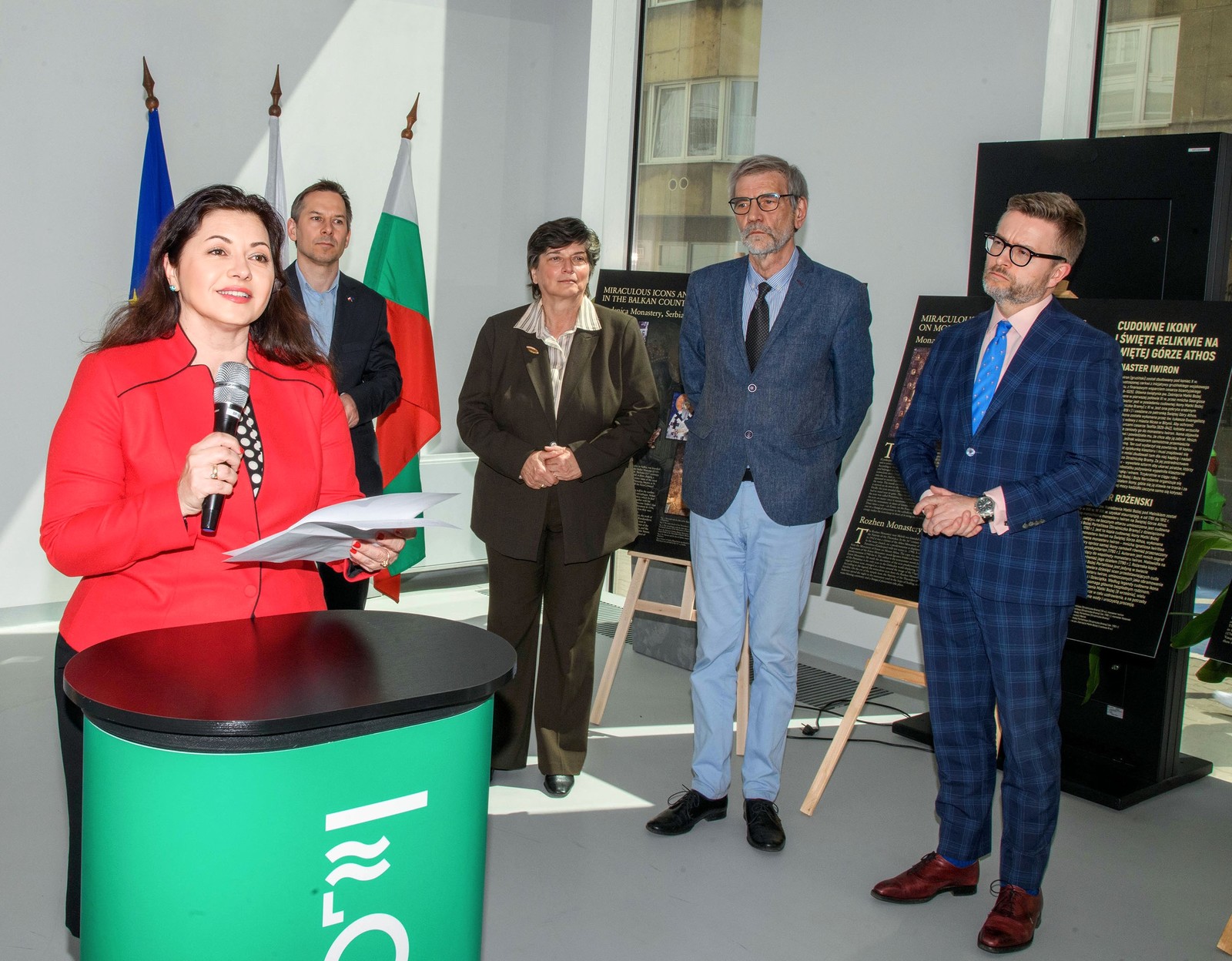 The exhibition "Miraclous Icons and Holy Relics of the Balkans" visits Warsaw within the framework of Europe Week