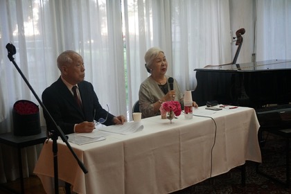 ブルガリア大使公邸にて日本ブルガリア協会第22 回総会