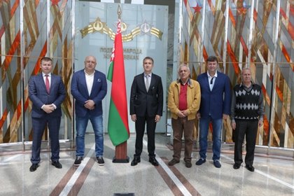 Министър Кралев се срещна със спортния министър на Беларус Александър Шамко