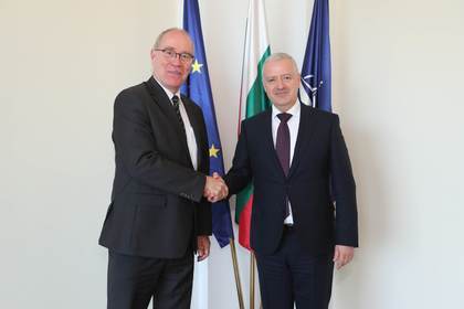 Deputy Minister of Foreign Affairs Ivan Kondov met with the Ambassador of the Swiss Confederation H.E. Mr. Raymund Furrer