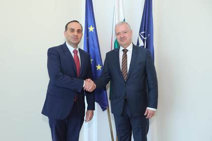 Meeting of Deputy Minister Ivan Kondov with Ambassador Extraordinary and Plenipotentiary of the Republic of Azerbaijan to the Republic of Bulgaria Huseyn Huseynov