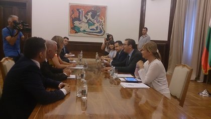 Посещение на Екатерина Захариева в Сърбия в рамките на балканската обиколка