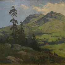  Планински пейзаж 
