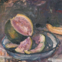 Natyurmort with watermelon