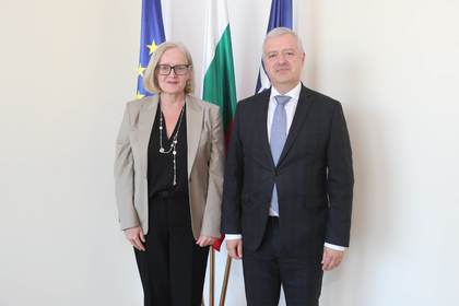 The Deputy Minister of Foreign Affairs Ivan Kondov held a meeting with the Ambassador Extraordinary and Plenipotentiary of the Kingdom of Sweden to the Republic of Bulgaria H. E. Katarina Rangnitt