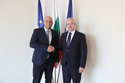 Deputy Minister Ivan Kondov today held a meeting with Manuel Sarrazin, Special Representative for the Western Balkans at the German Foreign Ministry