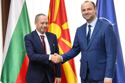 Среща на посланик Ангелов с министъра на отбраната на РСМ Владо Мисайловски