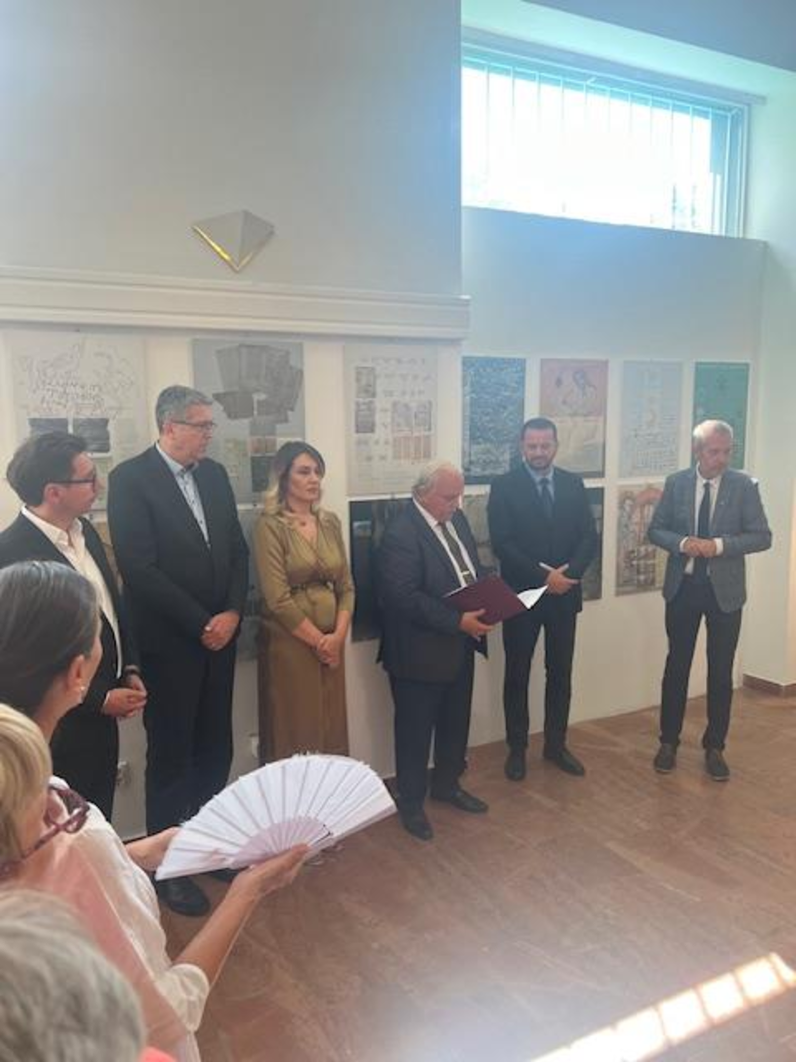 On the Occasion of Bosnia and Herzegovina's Literacy Day, the Mobile Exhibition "Alphabet and History" was presented in Sarajevo