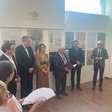 On the Occasion of Bosnia and Herzegovina's Literacy Day, the Mobile Exhibition "Alphabet and History" was presented in Sarajevo