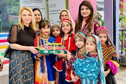 Ambassador Irena Gancheva visited Islamabad College for Girls