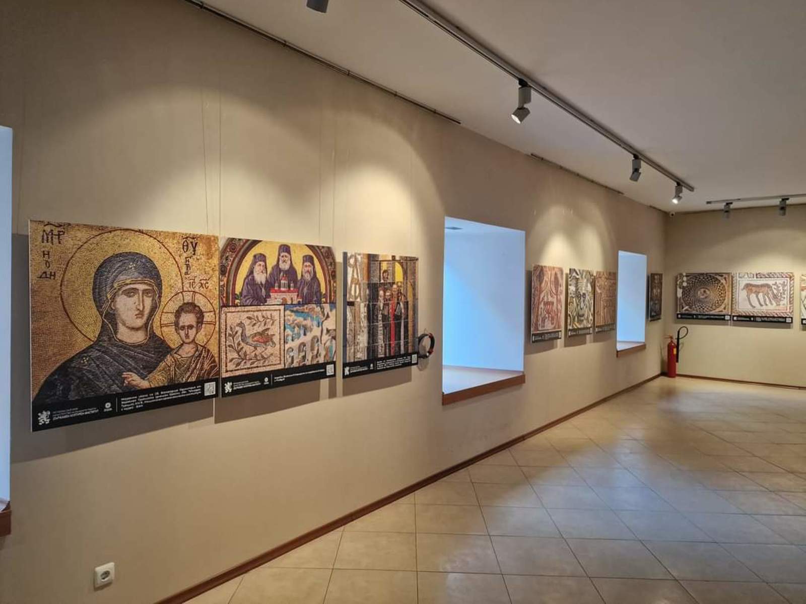 The Exhibition "Bulgaria and Mosaics" Visits the Historical Museum in Popovo on the Occasion of the Independence Day Of Bulgaria