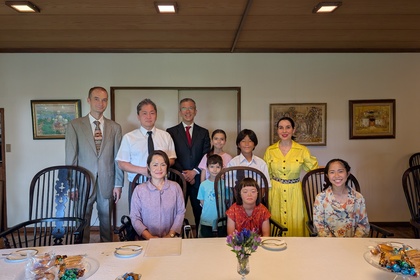 ブルガリア大使館大使公邸でジャパンバリアフリープロジェクトGo! Go! Embassy!
