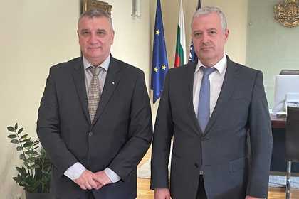Minister of Foreign Affairs Ivan Kondov met with the Rector of the University of National and World Economy Prof. Dr. Dimitar Dimitrov 
