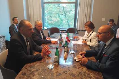 Quadrilateral meeting in New York of the first diplomats of Bulgaria, Romania, Greece and Croatia