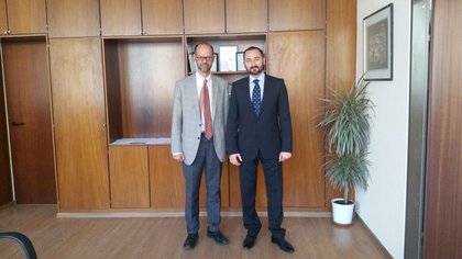 Посланик Спасов разговаря с новия постоянен представител на ЕС към ОССЕ