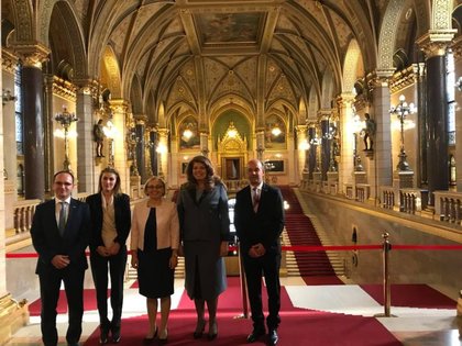 Вицепрезидентът на България посети Будапеща по покана на българската общност в Унгария