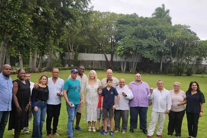 The team of the Bulgarian Embassy in Cuba met   with representatives of the Cuban national team in classical style wrestling