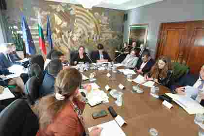 Deputy Minister Maria Angelieva chairs a meeting of the Inter-Ministerial Coordination Mechanism for Bulgaria’s accession to the OECD
