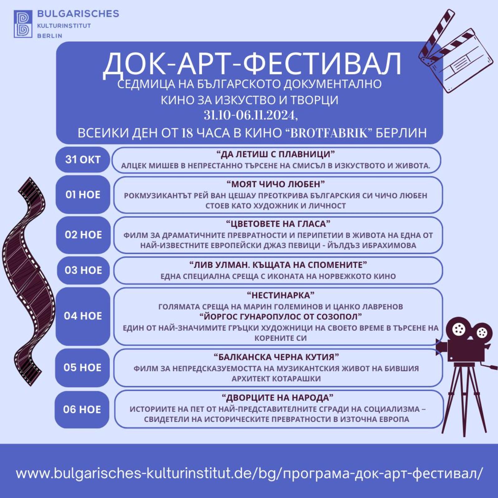 Филмът „Да летиш с плавници“ за Алцек Мишев ще открие Док-Арт-Фест в Берлин