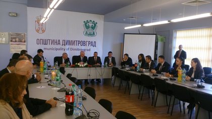 Официално посещение на Председателя на Народното събрание на Република България г-н Димитър Главчев в Република Сърбия, 29-31.10.2017 г., Димитровград, Ниш, Белград