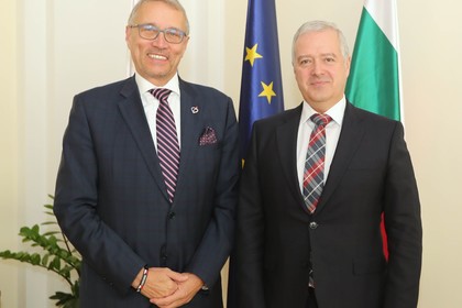 Minister Ivan Kondov met with the Minister for European Affairs of the Czech Republic Martin Dvořák