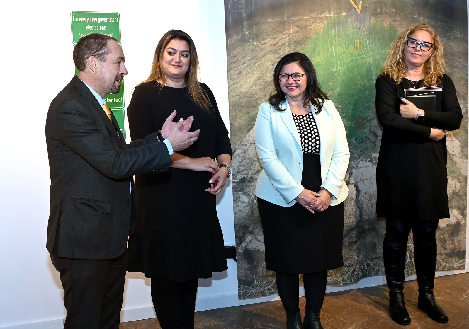 The International Exhibition "Eco-Consciousness" with Curator Ana Frangovska was Opened at the "Mission" Gallery