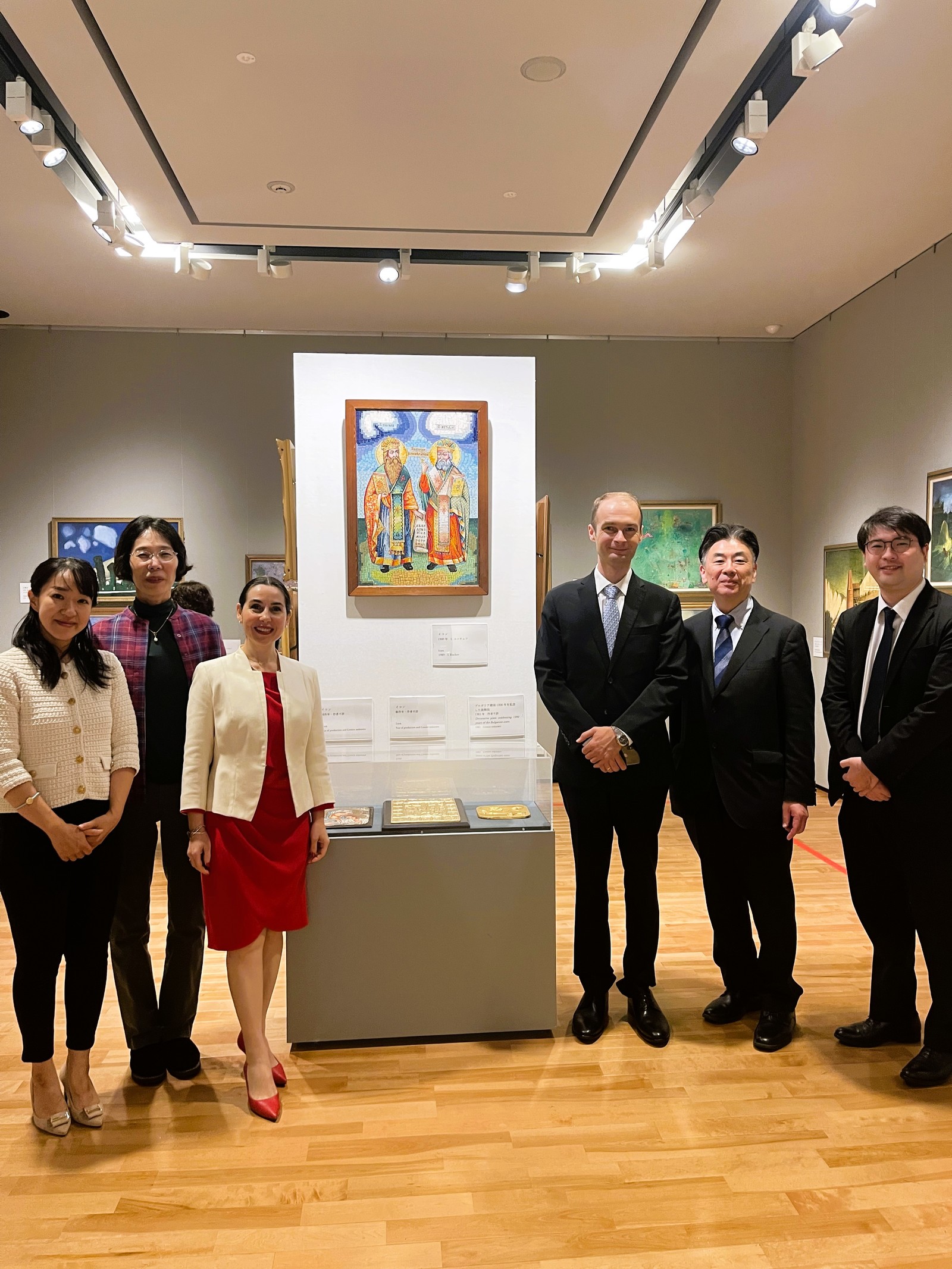Exhibition of Bulgarian Painting at the Fuji Art Museum in Tokyo