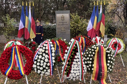 Съвместна възпоменателна церемония на България, Германия и Франция в памет на загиналите воини в Първата световна война