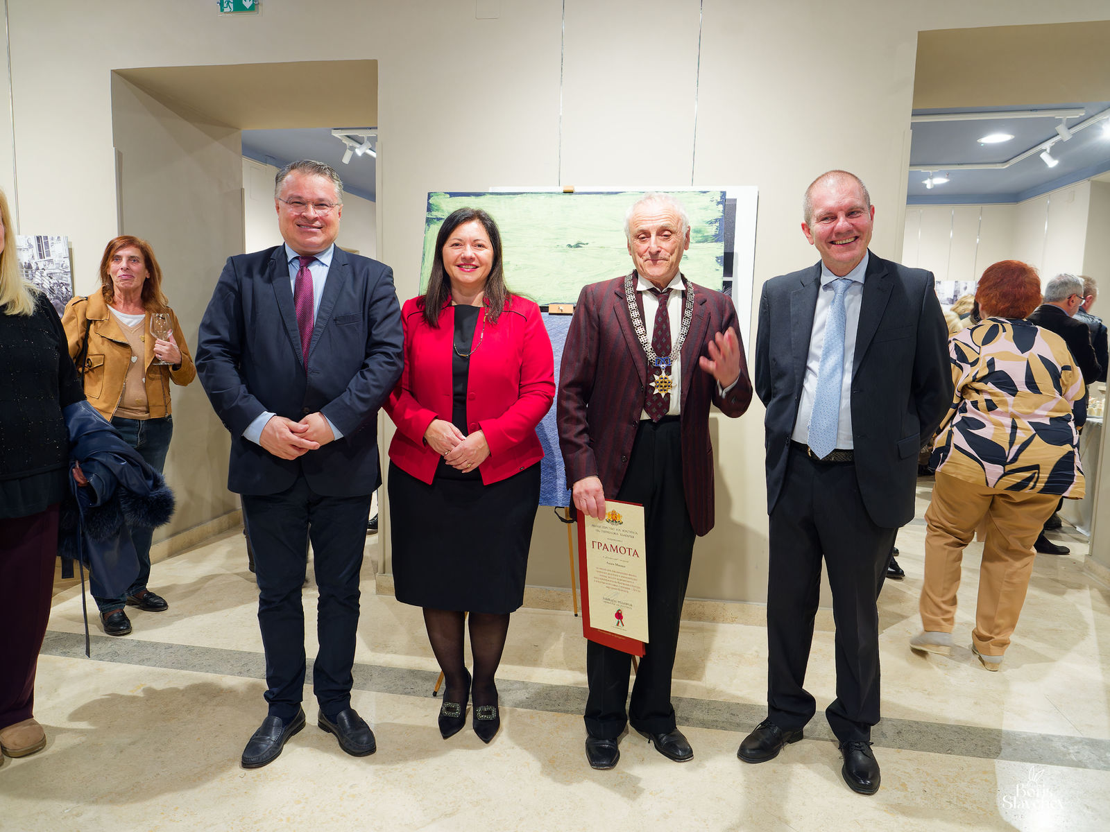 Premiere of Documentary Film about Altsek Mishev in Rome Draws a Large Audience