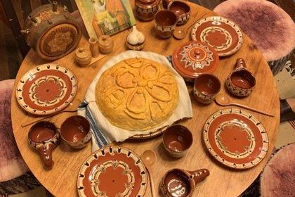 横浜市山手の西洋館にてブルガリアの伝統的なクリスマスを再現